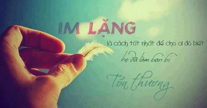 Im lặng đúng lúc và sức mạnh của sự thấu hiểu