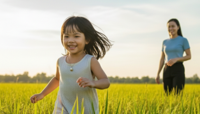 Con không sợ nắng mưa