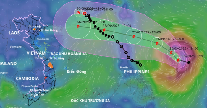 Bão Ragasa Tiến Vào Biển Đông, Có Thể Đạt Cấp 16