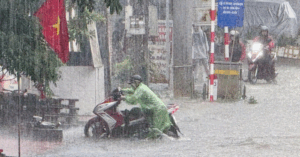 Bắc Bộ và Trung Bộ có mưa rất to do bão Ragasa