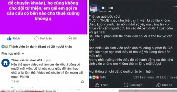 Trường ĐH Sư phạm Thái Nguyên nói gì về vụ sinh viên bị gây khó khi nhận cơm từ thiện?