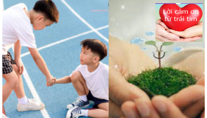 Dạy trẻ nói lời cảm ơn và xin lỗi là bạn đang giúp trẻ quay về bản tính Thiện lương vốn có của con.