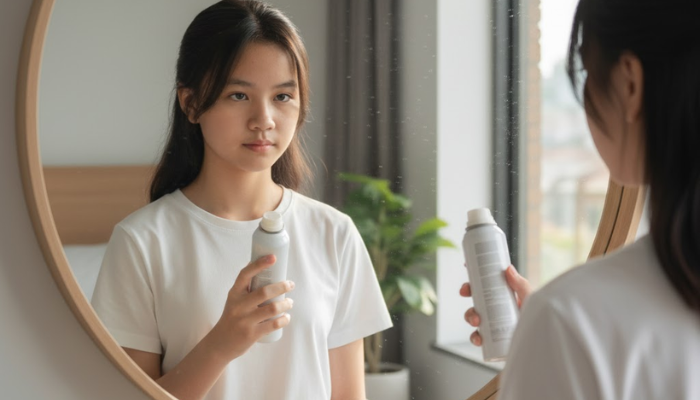 Mùi cơ thể khi dậy thì