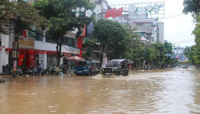 Ngập lụt Cao Bằng