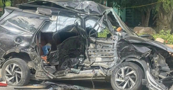 Một người chết, ba người bị thương trong vụ tai nạn ô tô ở Quảng Trị