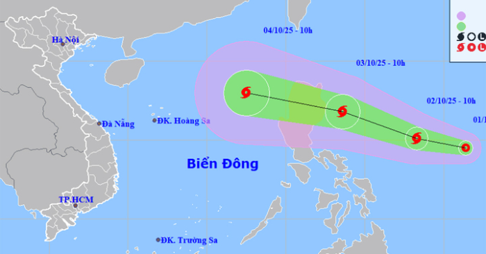 Biển Đông sắp đón bão số 11