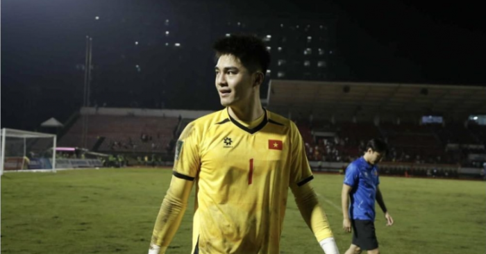 Thủ môn trẻ Trần Trung Kiên