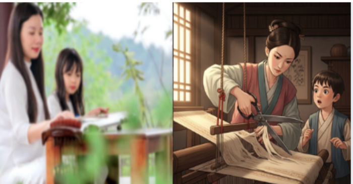 Chọn môi trường tốt cho con- Mạnh Mẫu lưu lại bài học quý