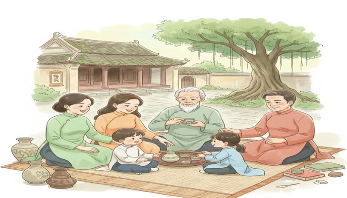 Gia đình là trường học đầu tiên của con trẻ – nơi hình thành nhân cách và giá trị sống.