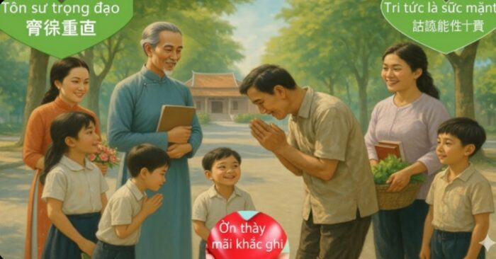 Vì sao “một ngày làm thầy” lại được ví như “cả đời làm cha”?