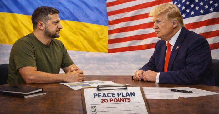 Đề xuất hòa bình 20 điểm của Tổng thống Ukraine Volodymyr Zelenskiy