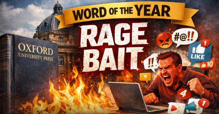 "Rage bait" được Oxford University Press bình chọn là từ của năm