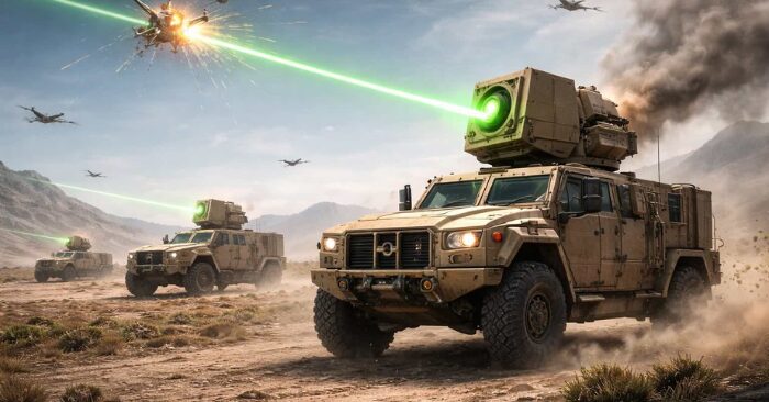 Mỹ thử nghiệm hệ thống laser di động chống máy bay không người lái