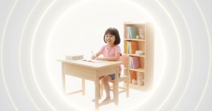 Góc học tập hạnh phúc