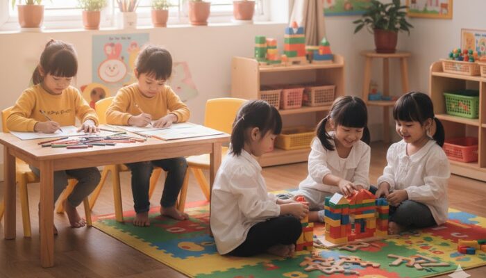 Ép học sớm