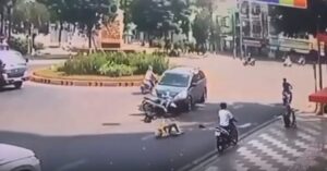Tai nạn tại vòng xuyến