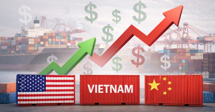 Thặng dư thương mại Việt Nam tăng mạnh trong năm 2025