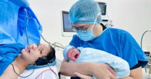 Thông tim bào thai mang lại sự sống cho bé trai mắc dị tật tim bẩm sinh