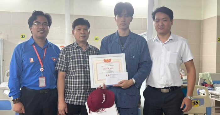 Sinh viên cứu người trong đám cháy: Hành động quả cảm của nam sinh Bách khoa