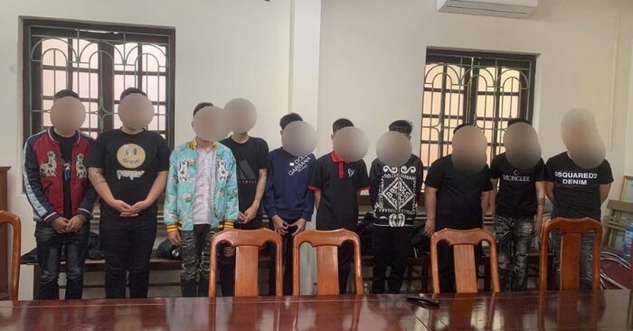 Khởi tố 11 thanh thiếu niên: Mang hung khí tấn công người tại Hải Phòng