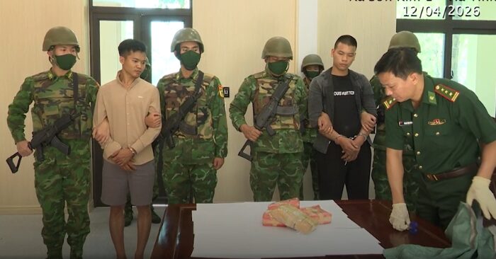 Lô ma túy tiền tỷ: Hai thanh niên bị bắt tại biên giới Hà Tĩnh