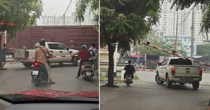 Vượt rào chắn đường sắt