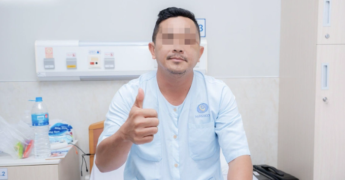 U hốc mắt, ca mổ cứu thị lực cho người đàn ông ngoại quốc