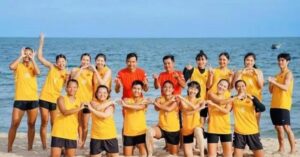 Bóng ném bãi biển nữ Việt Nam vào chung kết ABG6 sau chuỗi thắng