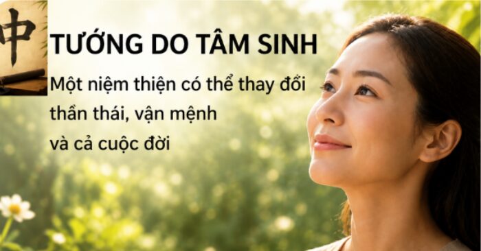 Tâm sinh tướng: Từ một niệm thiện đến sự chuyển hóa vận mệnh
