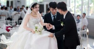 Ghế trống đám cưới: Lời tri ân cha mẹ quá cố của cô dâu Đồng Nai