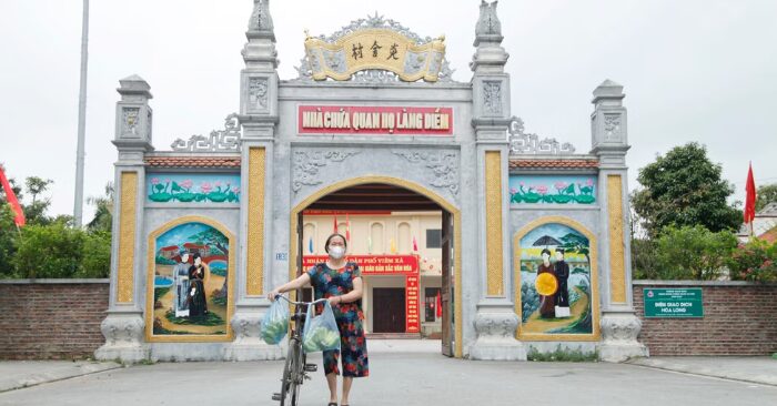 Tên gọi làng Diềm