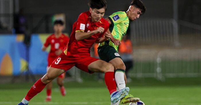 Thất bại U17 Việt Nam trước Australia