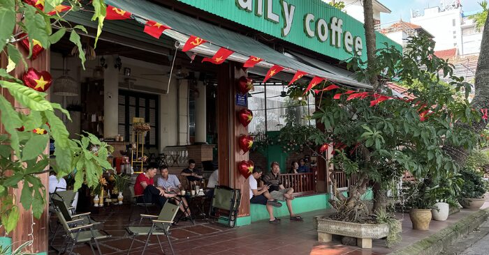 quán cà phê Hà Nội