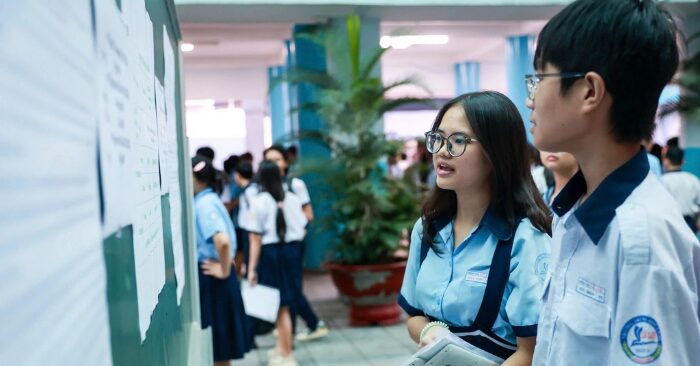Kỳ thi lớp 10 tại TP.HCM