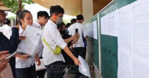 Thủ tục dự thi tốt nghiệp THPT