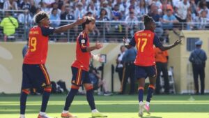 Trận chung kết World Cup 2026 nổ ra tranh cãi khi bàn thắng ở phút 96 của Nico Williams bên phía Tây Ban Nha bị trọng tài từ chối