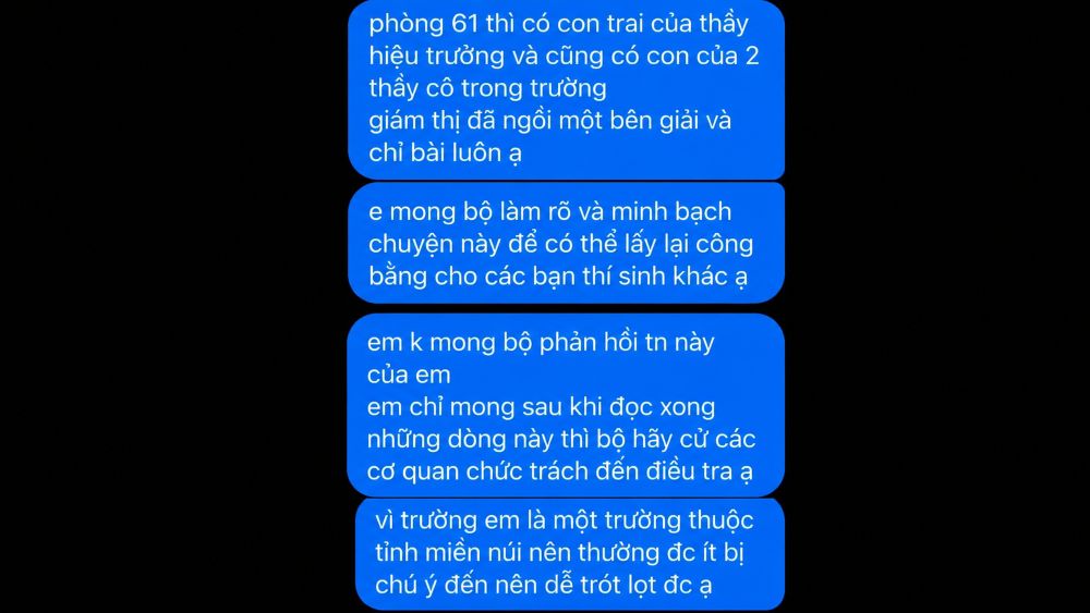 Nghi vấn tiêu cực tại điểm thi Quảng Trị: Hiệu trưởng lên tiếng về việc con trai dự thi, cơ quan chức năng đang xác minh vụ việc