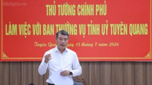Thủ tướng Lê Minh Hưng yêu cầu làm rõ vụ điểm thi tại Tuyên Quang, đánh giá đây là vụ việc đặc biệt nghiêm trọng, thu hút sự quan tâm dư luận.