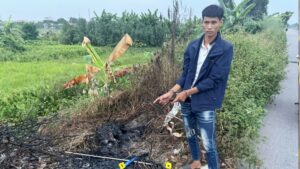 Công an mật phục bắt Nguyễn Văn Anh khi đối tượng mang theo dụng cụ nghi dùng để trộm cắp, vụ việc đang được tiếp tục điều tra.