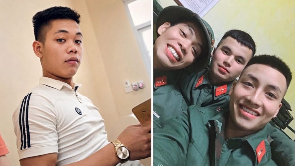 Ảnh tư liệu ghi lại Nguyễn Văn Chiến trước khi nhập ngũ và trong thời gian thực hiện nghĩa vụ quân sự, đánh dấu giai đoạn chuyển tiếp quan trọng trong cuộc đời nhân vật.